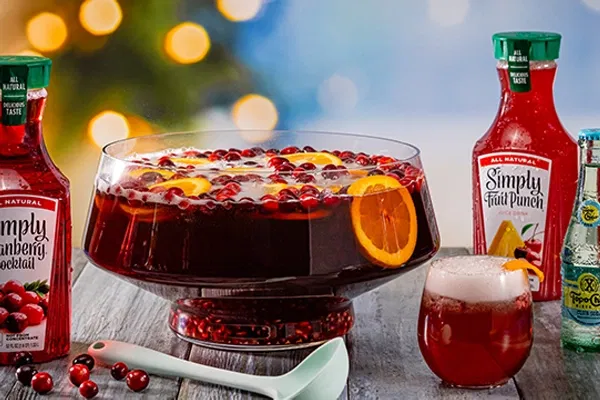 Sparkling Holiday Punch